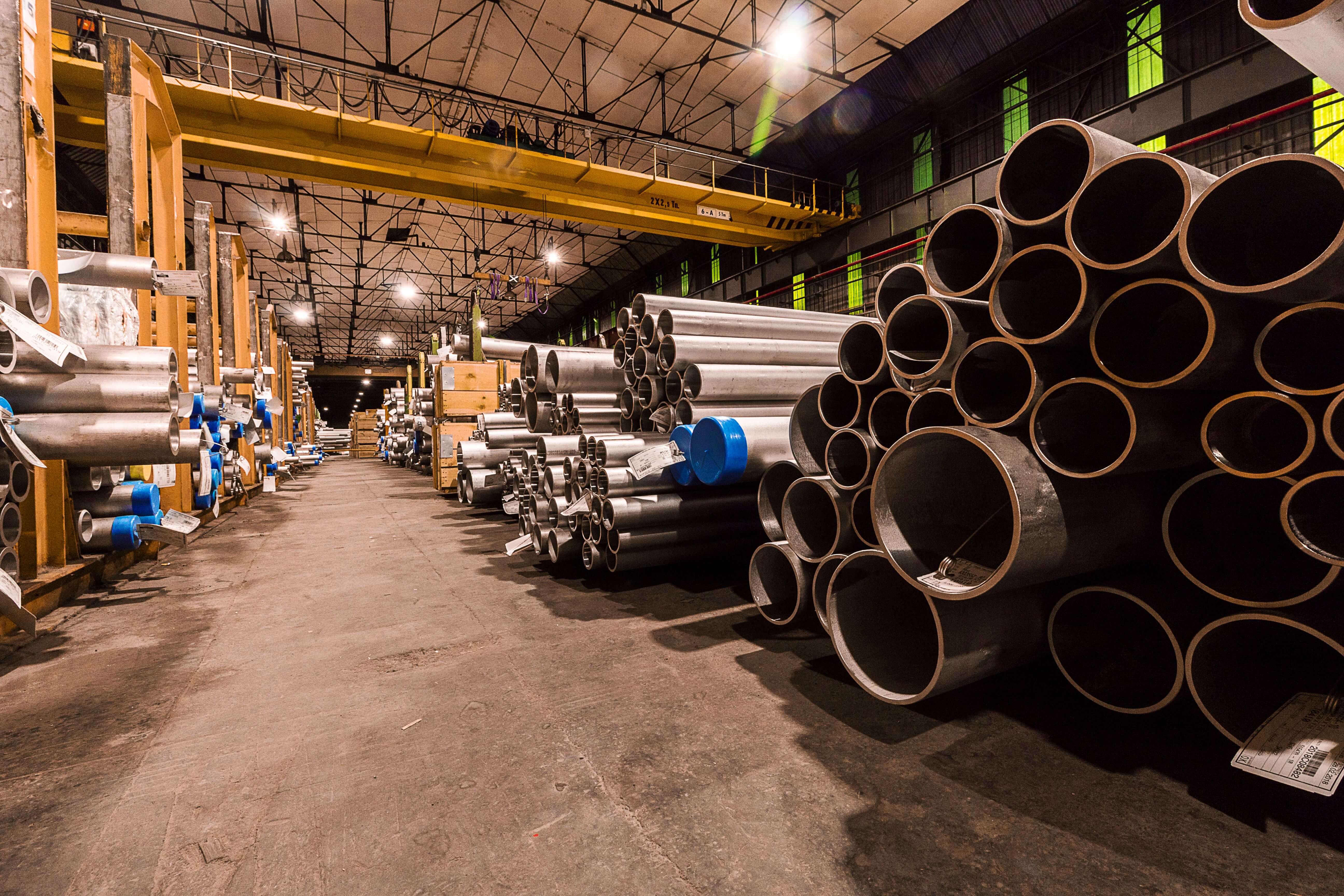 Manufacturing facility inventory prepared for traceability tracking